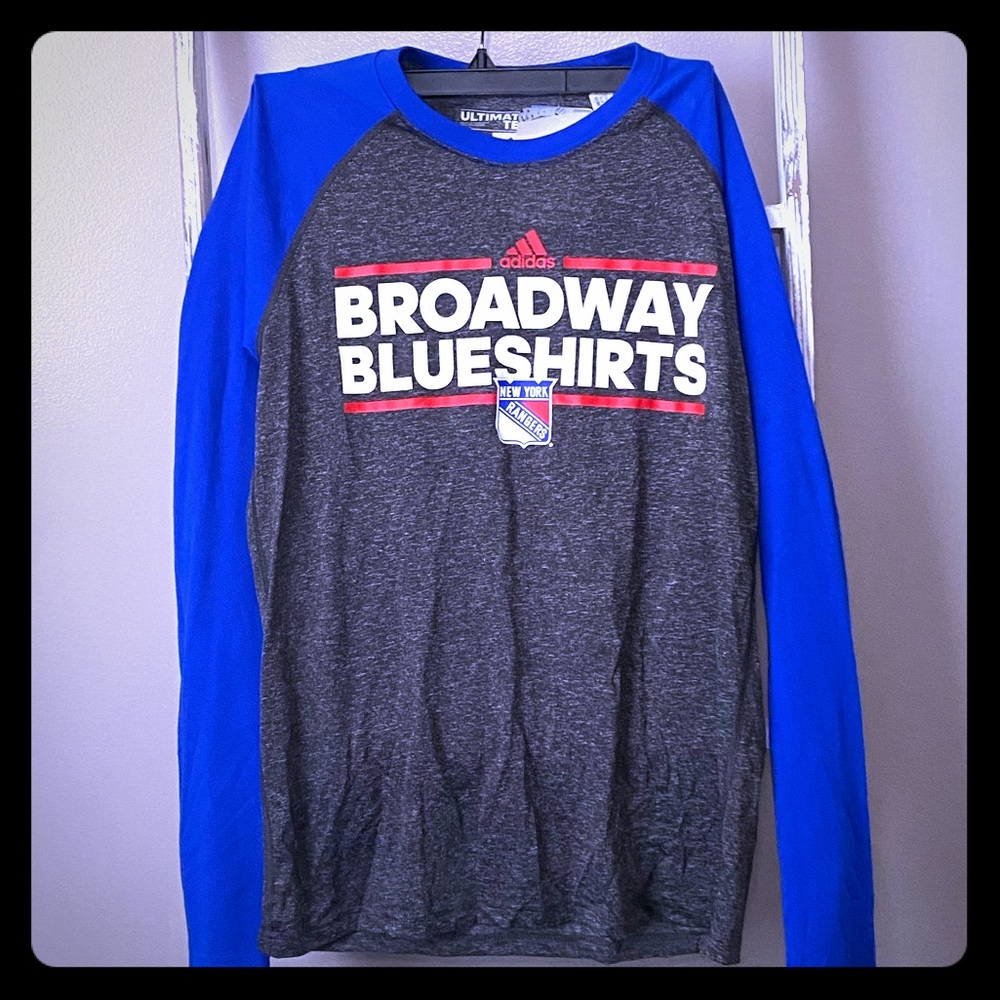 Adidas NFL New York Ranger Long Sleeve